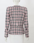 Balmain Tweed Button Embellished Jacket Size FR 38 | AU 10