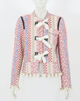 Altuzarra Embroidered Tasselled Jacket Size IT 38 | AU 6