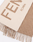 Fendi Wool Fringed Scarf