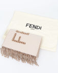 Fendi Wool Fringed Scarf