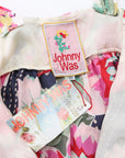 Johnny Was Silk Floral Maxi Dress Size XS