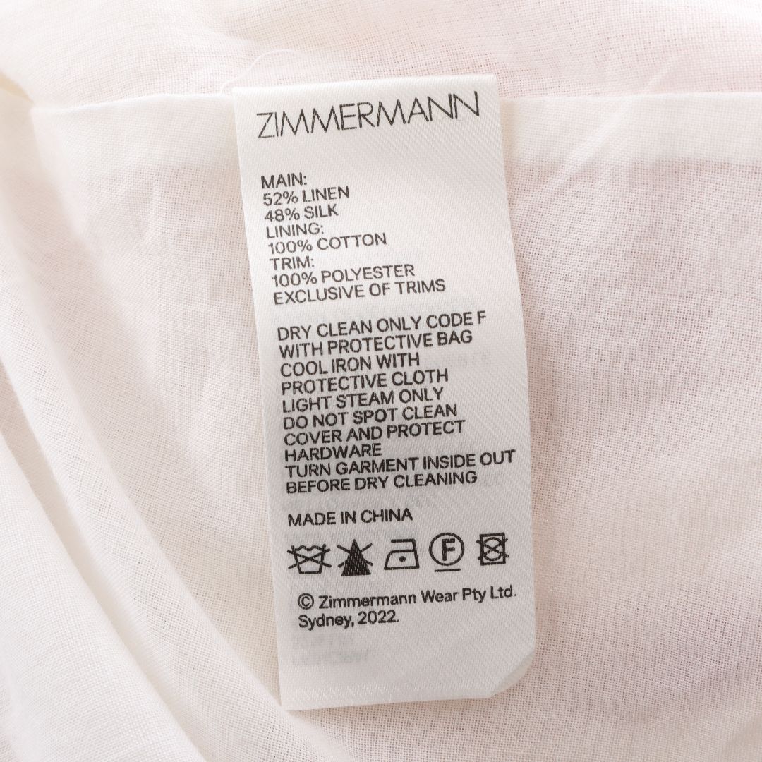 Zimmermann &#39;Tama&#39; Dress Size 0P