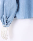 Ba&Sh 'Louise' Denim Blouse Size 1