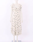 Zimmermann Silk Floral Frill Dress Size 1