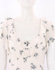 Zimmermann Silk Floral Frill Dress Size 1