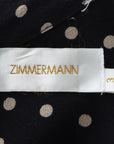 Zimmermann Polka Dot Midi Dress Size 3