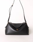 Toteme T Lock Leather Shoulder Bag