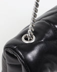 Saint Laurent Lambskin Quilted Loulou Puffer Bag Size Toy