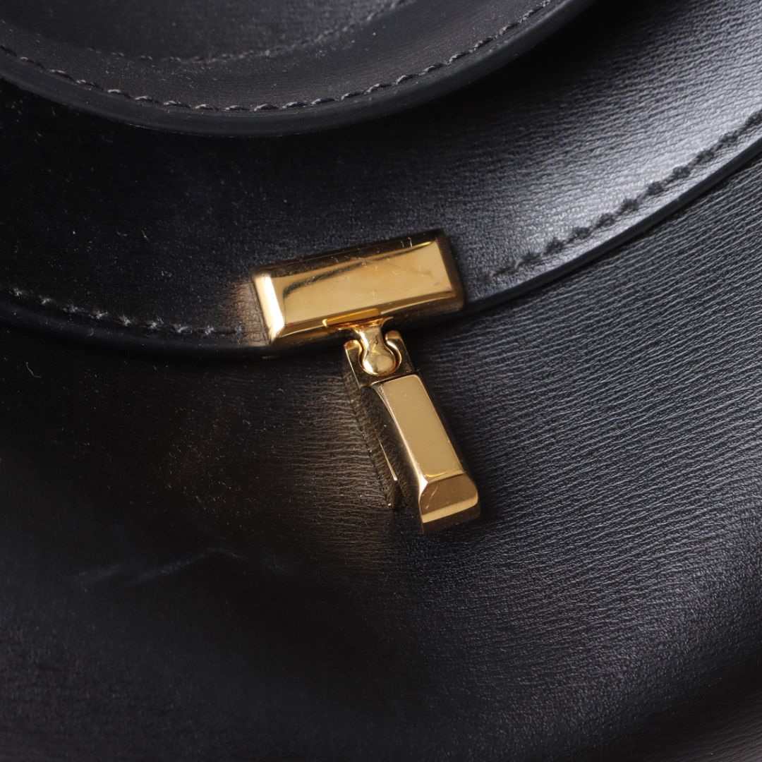 Toteme T Lock Leather Shoulder Bag