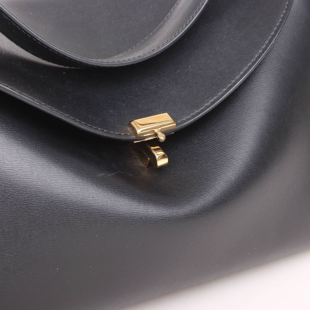 Toteme T Lock Leather Shoulder Bag