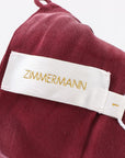 Zimmermann Silk Flounce Picnic Dress Size 1