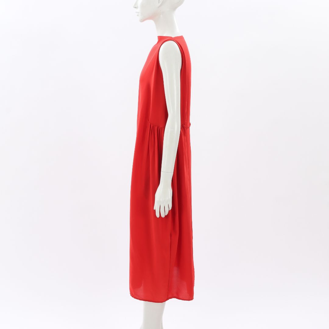 Daniela Gregis Silk Sleeveless Dress One Size