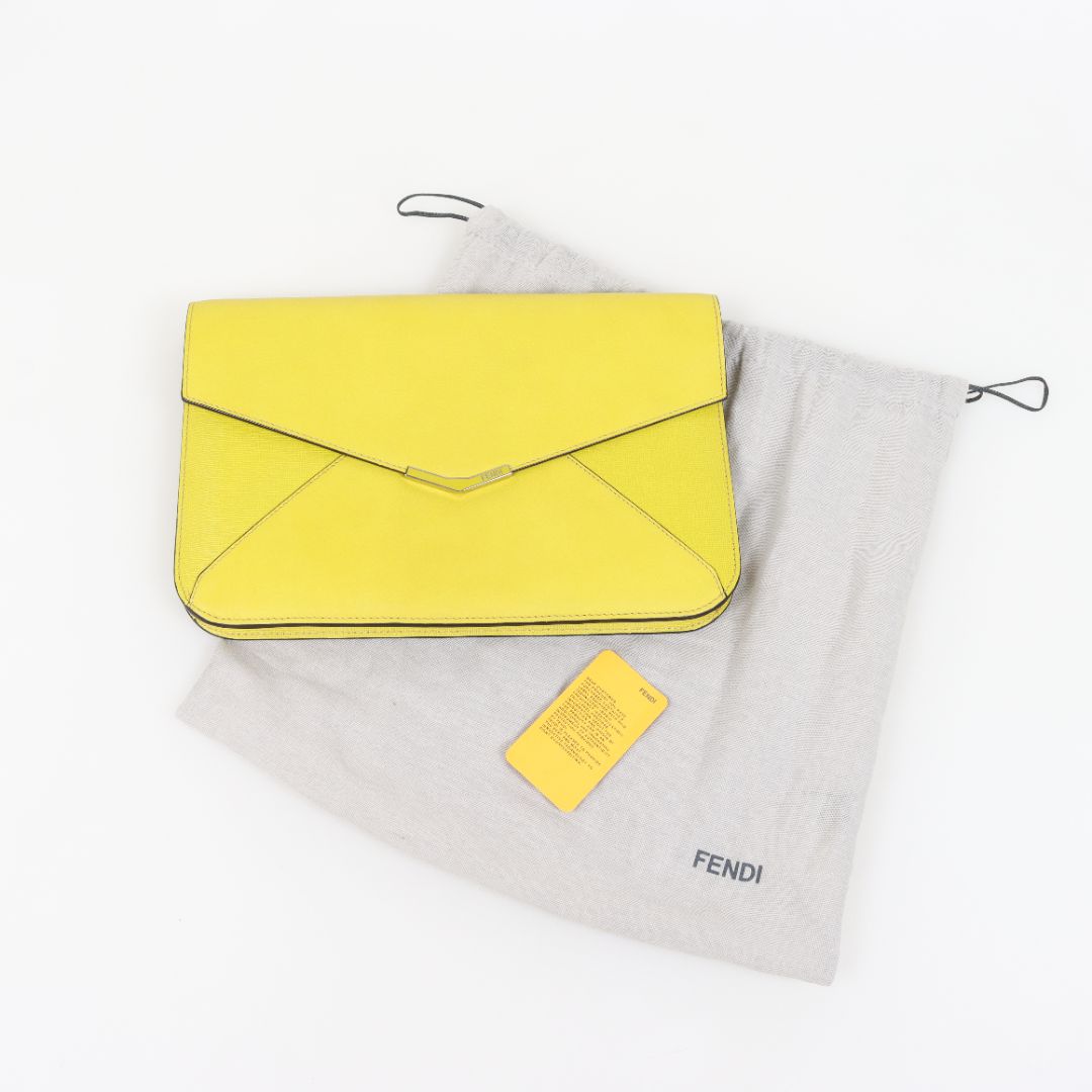 Fendi 2Jours Envelope Clutch Wristlet