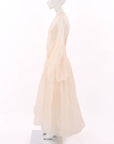Zimmermann 'Illuminate' Macrame Silk Gown Size 0