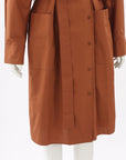 Oroton Double Breasted Shirt Dress Size 14
