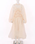 Zimmermann 'Illuminate' Macrame Silk Gown Size 0