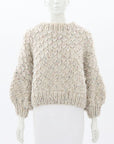 Mr Mittens Chunky Wool Knit Cropped Jumper Size XS/S