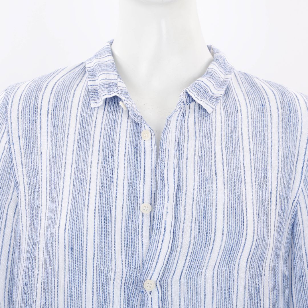 CP Shades Linen Long Sleeve Top Size XS