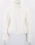 Maje Quilted Puffer Jacket Size 1