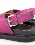 Marni Glitter Fussbett Sandals Size 37