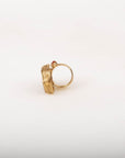 Yves Saint Laurent Arty Oval Ring Size 6