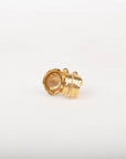 Yves Saint Laurent Arty Oval Ring Size 6