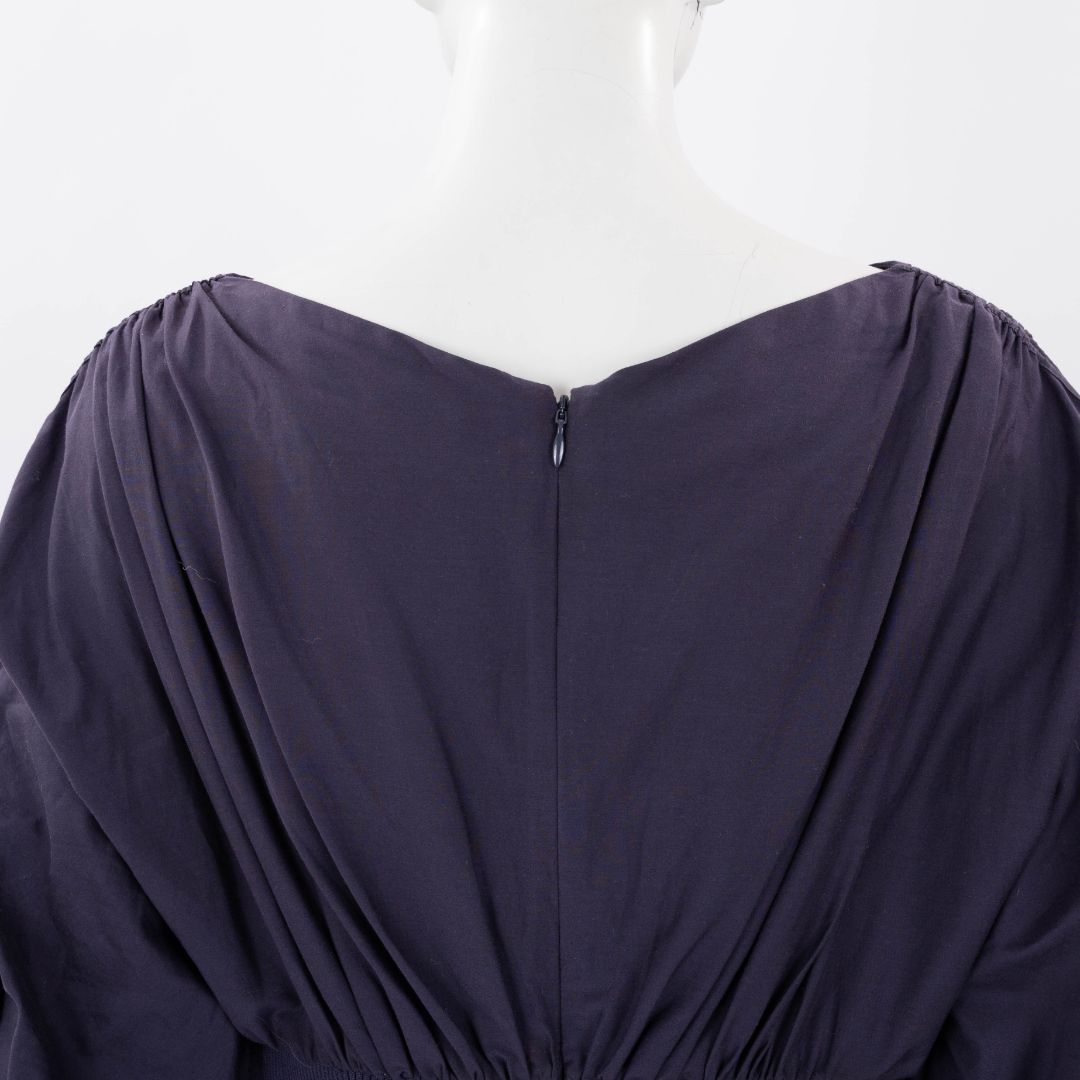 Zimmermann Cotton Shirred Midi Dress Size 3