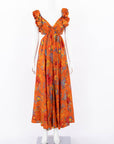 Zimmermann 'Ginger' Frill Midi Dress Size 2