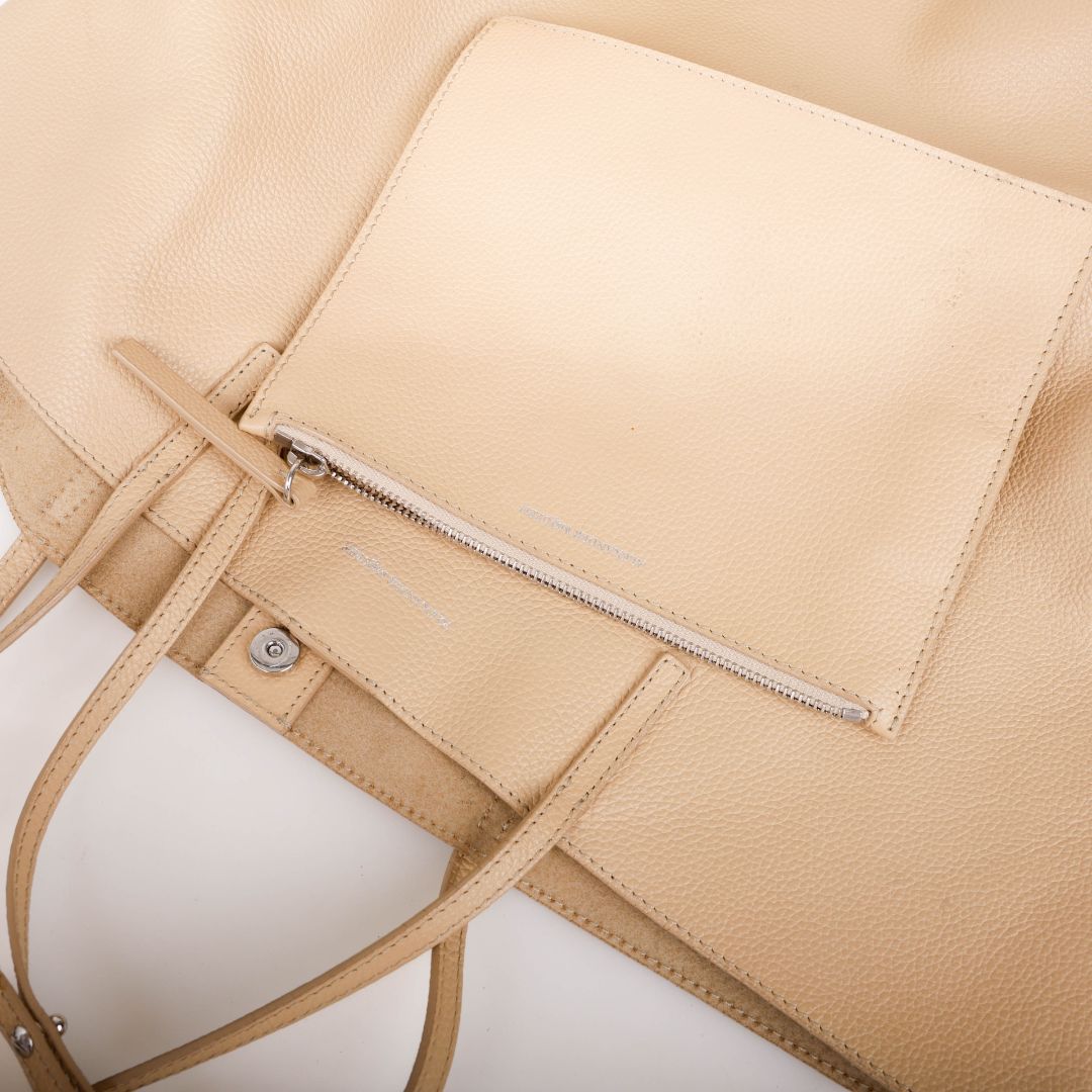 Alexander McQueen Leather Skull Tote Bag