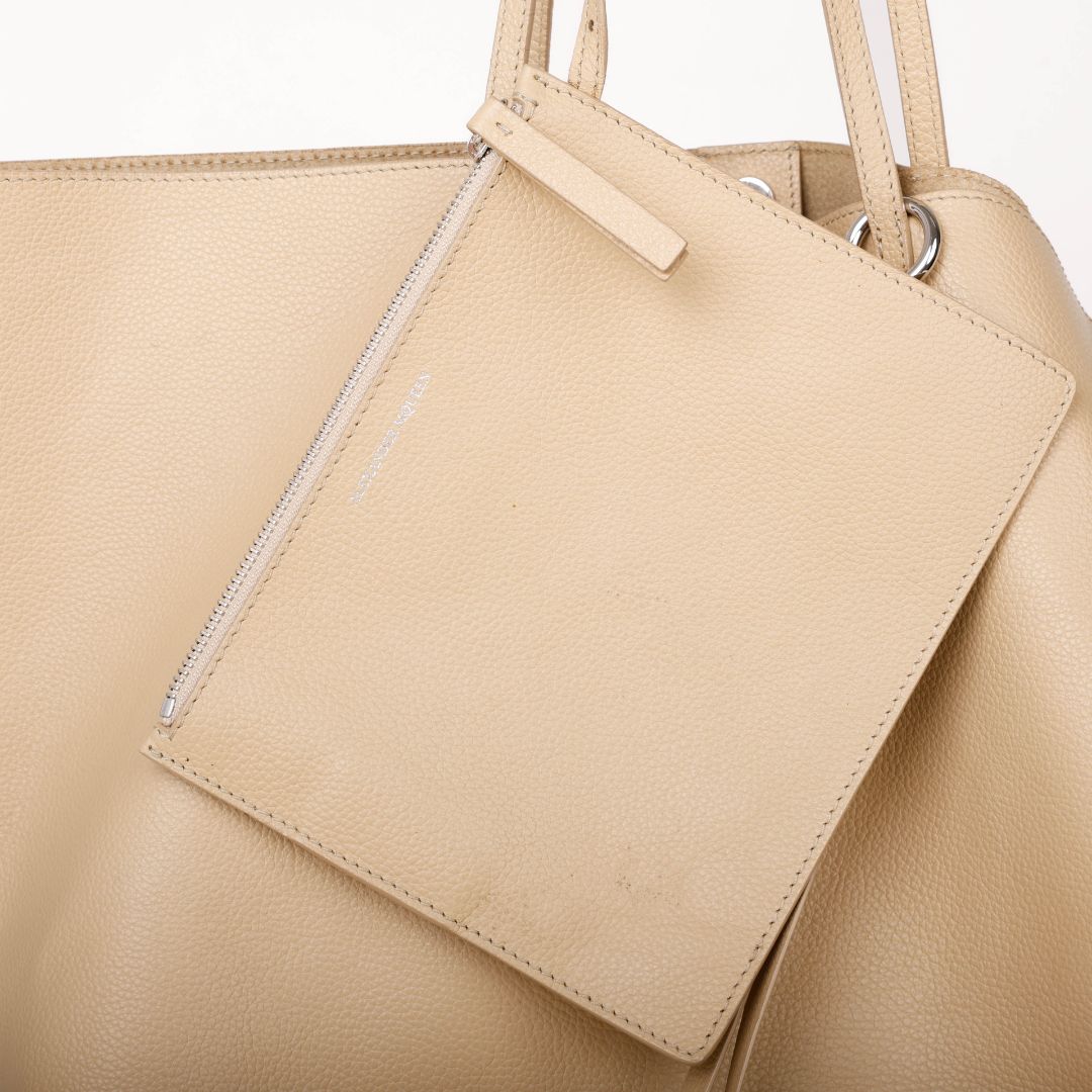 Alexander McQueen Leather Skull Tote Bag