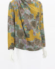 Dries Van Noten Printed Long Sleeve Top Size 38 | AU 10