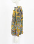 Dries Van Noten Printed Long Sleeve Top Size 38 | AU 10