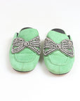 Isabel Marant Velvet 'Follan' Embellished Loafers Size 37
