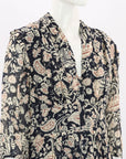 Ba&Sh Printed Midi Dress Size 3